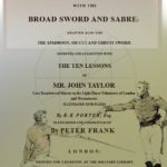 The Art of Defence on Foot with Broad Sword & Sabre-01