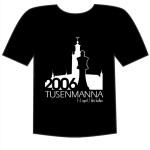 Tusenmannaschacket 2006 T-shirt design